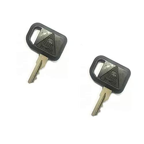 2 Ignition Keys AM131841 AM101600 AM102439 for John Deere 622 600 1800 2020 2020A 2030A 850D 855D - KUDUPARTS