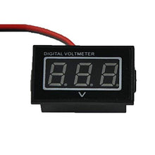 Waterproof Monitor for 12V Battery Meter 2.5-30V DC Auto Gauge Digital Voltmeter LED - KUDUPARTS