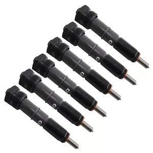 6 pcs Fuel Injector 3919350 for Cummins 5.9L 6BT Diesel Engine 89-93 Dodge - KUDUPARTS