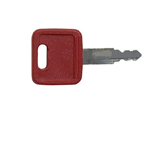 New H800R Key for John Deere Excavator Case IH Fiat Hitachi NH AT147803 AT194969 - KUDUPARTS