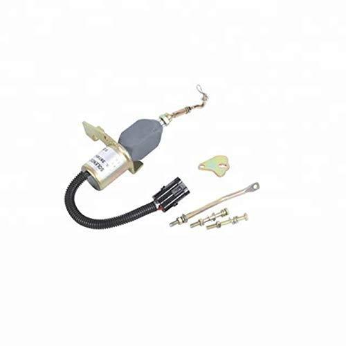 Fuel Shutoff Solenoid Valve 3932017 SA-3742-12 12V for Deutz Bosch RSV Solenoid Coil - KUDUPARTS