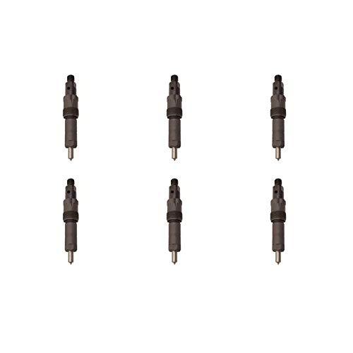 6PCS AR74665 New Fuel Injectors for John Deere Tractors 4050 4250 4430 4440 - KUDUPARTS