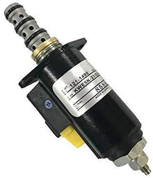 121-1491 SKY5G24-D 12V Hydraulic Pump Solenoid Valve with Red Point for 320B 320C E320B Hydraulic Pump Assy Excavator Spare Parts - KUDUPARTS