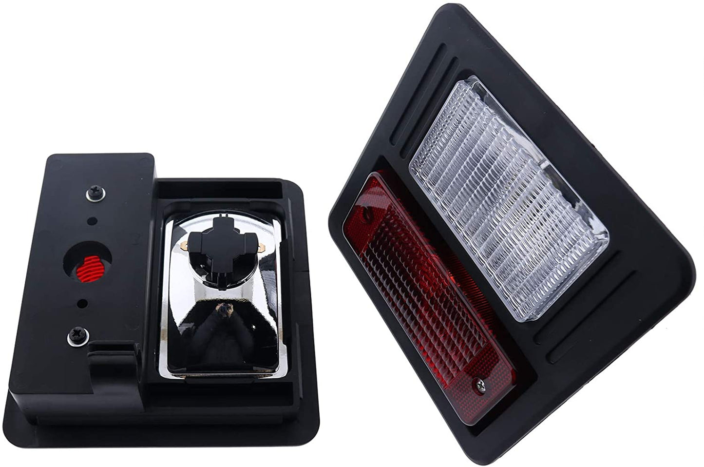 2X Rear Lights Assembly 6670284 for Bobcat Skid Steer 553 751 753 763 773 863 864 873 883 963 A220 A300 A770 S100 S130 S150 S160 S175 S185 S205 S220 S250 S300 S510 S530 S550 S570 S590 S630 - KUDUPARTS