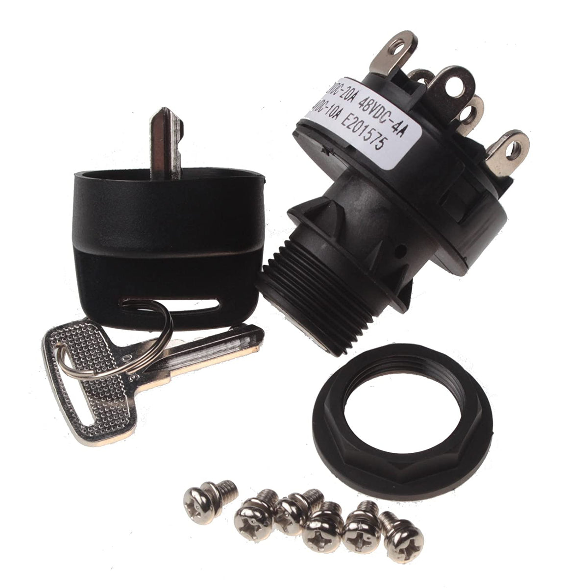 Ignition Switch 96008-SGT for Genie GS-1530 GS-1532 GS-1930 GS-1932 GS-2032 GS-2632 GS-2668 GS-3268 GS-4390 GS-5390 GR-08 GR-12 GR-15 GR-20 GRC-12 - KUDUPARTS