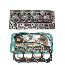 New Complete Diesel Cylinder Head + Full Gasket Set For Kubota V1702 Engine - KUDUPARTS