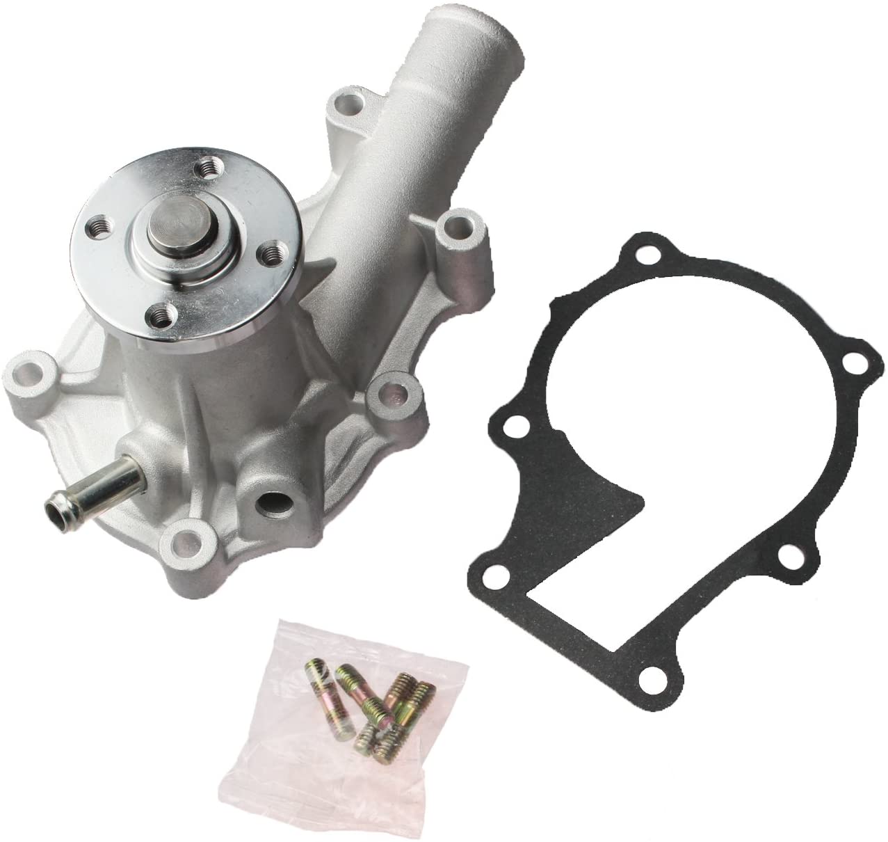 Water Pump 16241-73034 16241-73033 16241-73030 compatible with Kubota V1505 V1305 D1105 D905 D1005 60mm impeller - KUDUPARTS