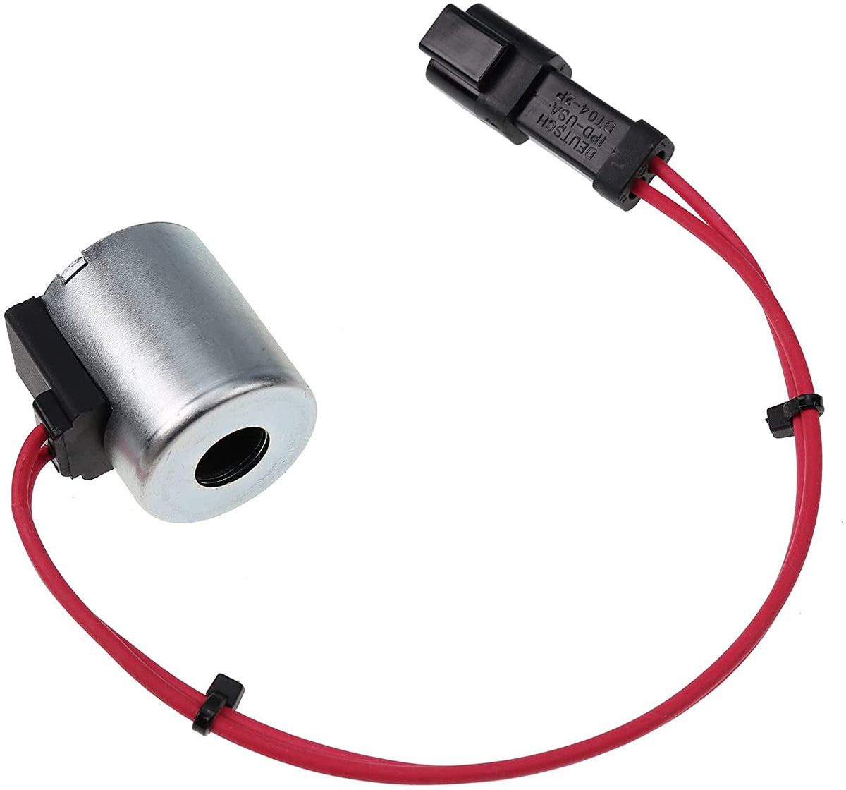 Solenoid Valve Coil 3E-8621 compatible with Caterpillar 416B 416C 416D 420D 424D 426B 426C 428B 428C 428D 430D 432D 436C 438B 438C 438D 442D 446B 446D 902 906 908 - KUDUPARTS
