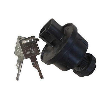 New Ignition Switch with Key for Bobcat E17 E17Z E19 E20 E25 E26 E32 E32i E35 E35i - KUDUPARTS