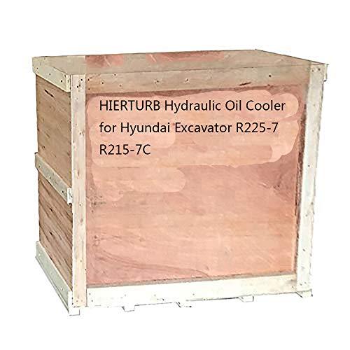 HIERTURB Hydraulic Oil Cooler for Hyundai Excavator R225-7 R215-7C - KUDUPARTS