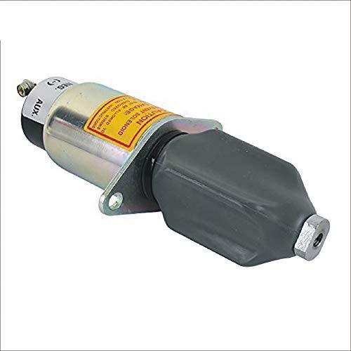 12V Fuel Shutdown Solenoid 1751-12A6U1B1S5 SA-4259-12 1751 12VDC for Kubota 3A Kit - KUDUPARTS