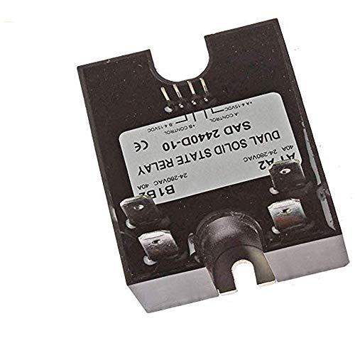 New Solid State Relay SSR 4-15VDC Input 280VAC 40A D2440D-10 Random Turn On - KUDUPARTS