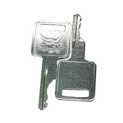 New 6693241 Ignition Key for Bobcat Skid Steer Loaders and Mini Excavators - KUDUPARTS