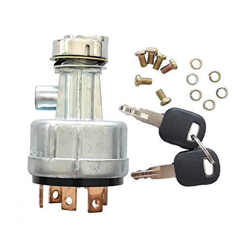 Starter Ignition Switch with 2 Keys 7Y-3918 Fit for Caterpiller CAT 307 307B 307C 308C 311 311C 312 312BL 313B 314C 315 315BL 317 317BLN 318B 320 E320 320B 320L 320N 321C 325C Excavator - KUDUPARTS