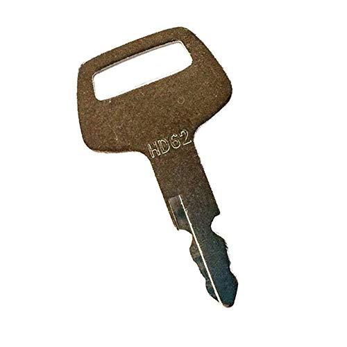 New Keys HD62 for Hyundai Nagano Sunward Thomas Hitachi Bobcat 41307-00007 Mini-Excavator 316 - KUDUPARTS