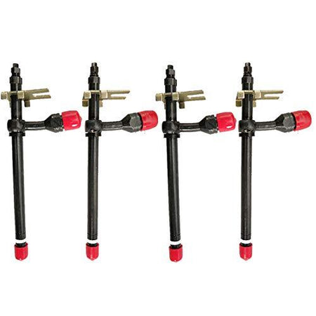 4PCS Pencil Fuel Injectors A140828 20673 for Case 450 450B 455B 1845 1845S 480C 580C 584C 585C 586C DH5 - KUDUPARTS