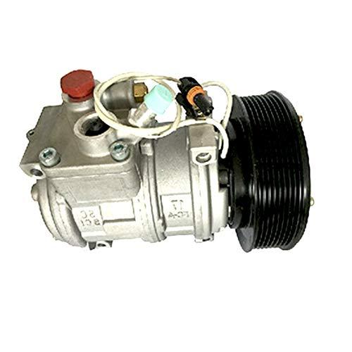 Air Conditioning Compressor RE46609 for John Deere Tractor 5210 5520 5725 6403 6603 7630 7930 5520N 6100D 8100T 8400T - KUDUPARTS