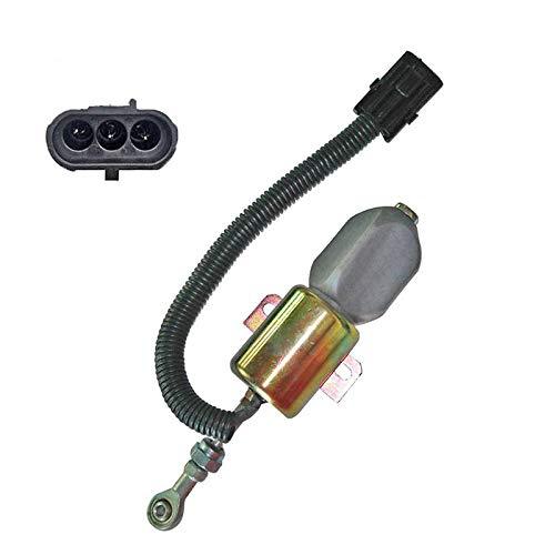 Diesel Shut Down Solenoid 1700-4049 1757ES-12E8UC3B1S2 for Woodward - KUDUPARTS