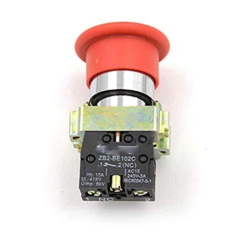 Emergency Stop Swicth XB4-BT42 E-Stop Switch 4360475 Emergency Stop Swicth for JLG Scissor Lift Boom Lift - KUDUPARTS