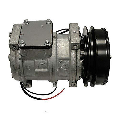 Air Conditioning Compressor John Deere Tractor for Denso 10PA17C 447100-2381 447100-2388 447200-3084 447200-3667 - KUDUPARTS