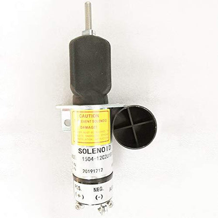 1504-12C2U1B1S1A Solenoid Valve for Woodward Synchro Start with 3 Terminals 12V - KUDUPARTS