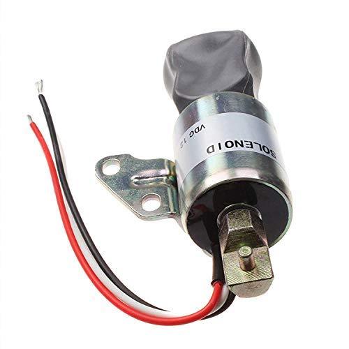 12V Fuel Shutdown Solenoid 1756ES-12SUC17B2S2 SA-4866-12 for Woodward - KUDUPARTS