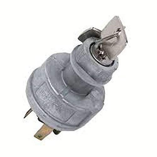Compatible with Ignition Switch with 2 Keys A134737 705360A1 3688342M92 for Case Dozer Tractor - KUDUPARTS