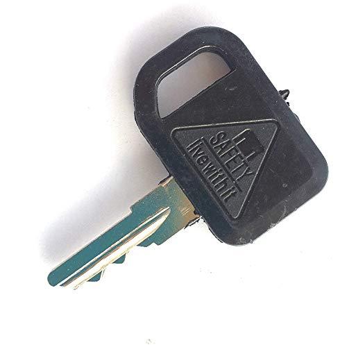 New Key JDG for John Deere AM131841 Equipment Key Fast - KUDUPARTS