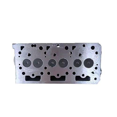 Cylinder Head 1G962-03040 with Valves Spring + Full Gasket Kit for Kubota D902 ZD323 - KUDUPARTS