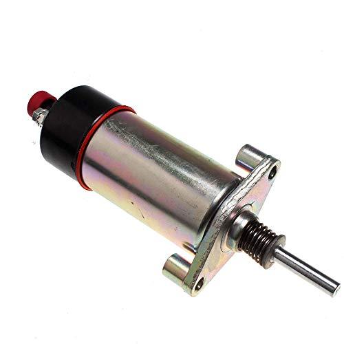 Fuel Shutoff Solenoid 24V 155-4653 3E-7985 for Caterpillar 3304 3306 3406 3406B 3406C 12H 12H ES 12H NA 140H 140H NA 160H 160H NA - KUDUPARTS