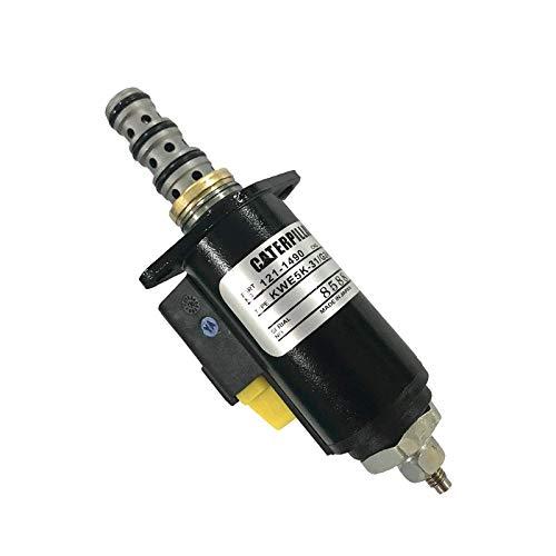 Solenoid Valve 121-1490 SKY5P-12-D 24V Fit Caterpillar E320B E320C E320D E325B E330 - KUDUPARTS