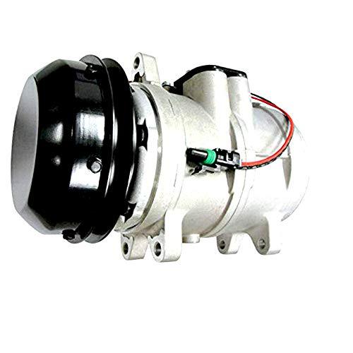 Air Conditioning Compressor SE501461 TY6744 for John Deere Skid Steer Loader 318D 319D 320D 323D - KUDUPARTS