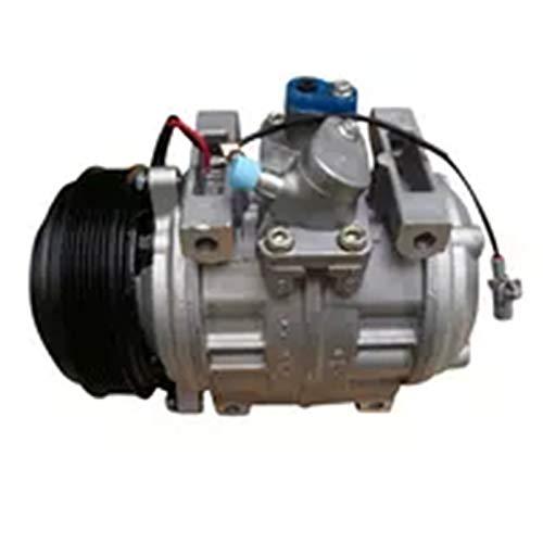 447180-4090 Air Conditioning Compressor Auto AC Compressor with Clutch Assy for Toyota Coaster Bus 7PK 10P30C - KUDUPARTS