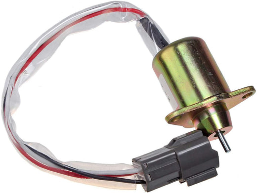 Fuel Shutoff Solenoid 129612-77940 YM129612-77940 for Yanmar 4TNV98 4TNV94 Engine - KUDUPARTS