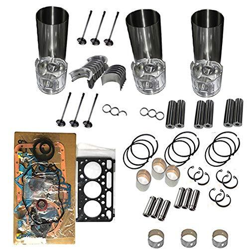 Rebuild Kit For Kubota D1402 Engine Mustang 342 Skid Steer Loader - KUDUPARTS