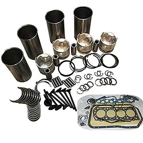 Overhual C223 Rebuild Kit Set for Isuzu Engine TCM Forklift Piston Liner Bearing - KUDUPARTS