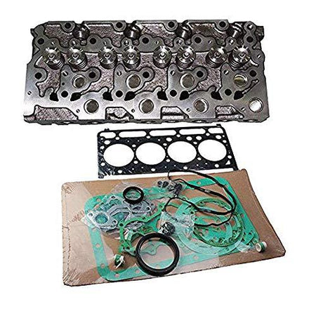 V2203M Cylinder Head+Full Gasket 16429-03040 for Kubota Bobcat 763 763C 763F 763G 773 773C - KUDUPARTS