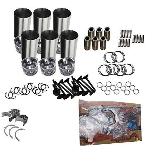 New NH220 NH-220 Overhaul Rebuild Kit for Komatsu Grader GD37-6H GD40HT-2 GD600R-1 GD605A-1 - KUDUPARTS