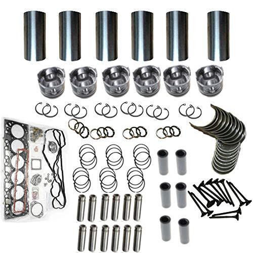 Overhaul Rebuild Kit For Komatsu 6D105 S6D105 Engine PC200-3 PC220-3 PC200-1 - KUDUPARTS