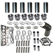 DE08TIS DE08T Overhaul Rebuild Kit For Doosan Daewoo Engine DH215-9 DH215-9E - KUDUPARTS