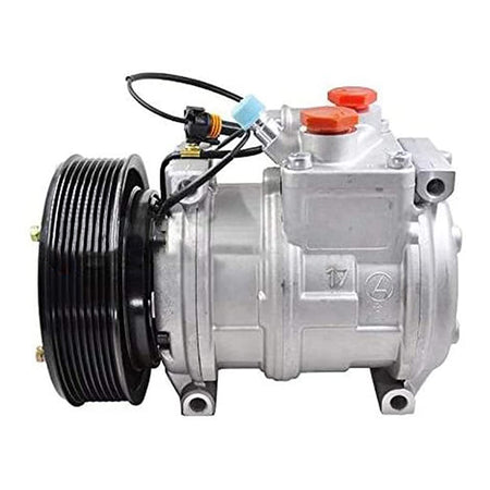 10PA17C AC Compressor 447200-4930 447200-4932 447200-5031 4472004930 4472004932 4472005031 for John Deere Tractor - KUDUPARTS