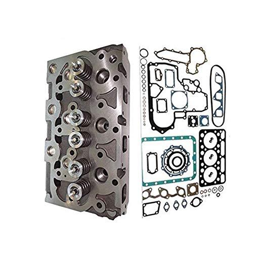 New Complete Cylinder Head With Valves + Full Gasket Kit For Kubota D1402 L2202 L2202DT L24O2 L2402DT KH91 K - KUDUPARTS