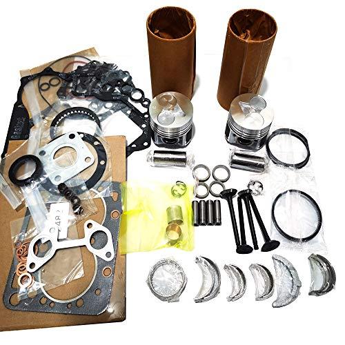 Z482 Engine Overhaul Rebuild Kit STD with Liner for KUBOTA T1600H Tractor - KUDUPARTS