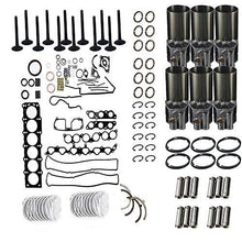 Engine Rebuild Kit For Mitsubishi S6S Piston+Piston Ring+Cylinder Liner+Gasket Kit - KUDUPARTS