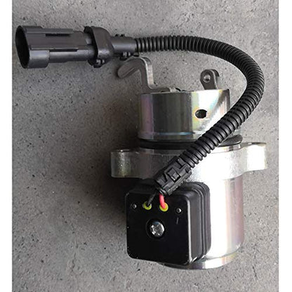 Fuel Shut Off Solenoid 6686715 for Bobcat 863 864 873 883 Skid Steer Loader - KUDUPARTS