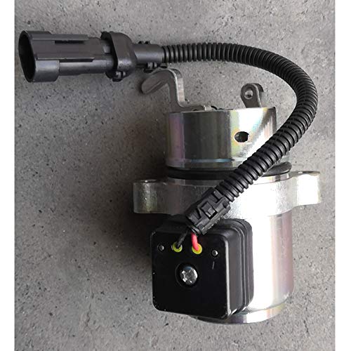 Fuel Shut Off Solenoid 6686715 for Bobcat 863 864 873 883 Skid Steer Loader - KUDUPARTS