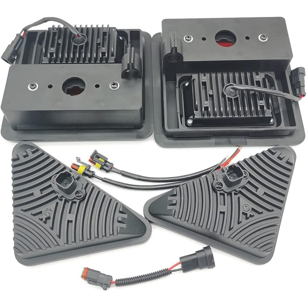 LED Light Kit 7259523 7259524 6670284 for Bobcat 751 753 763 773 863 864 873 883 963 A220 A300 S130 S150 S160 S175 S185 S205 S220 S250 S300 S330 T140 T180 T190 T200 T250 T300 T320 - KUDUPARTS
