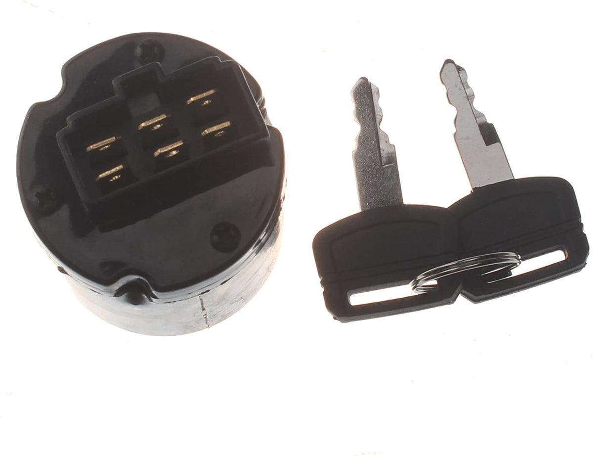 4477373 Ignition Switch W/ 2 Keys for Hitachi John Deere Excavators 110 120 120C 120D 130G 135C 135D 135G 160C 160DLC 160GLC 160LC 180 180GLC 190 190DW 210 210G 230LC 240DLC 600C 750 892 - KUDUPARTS