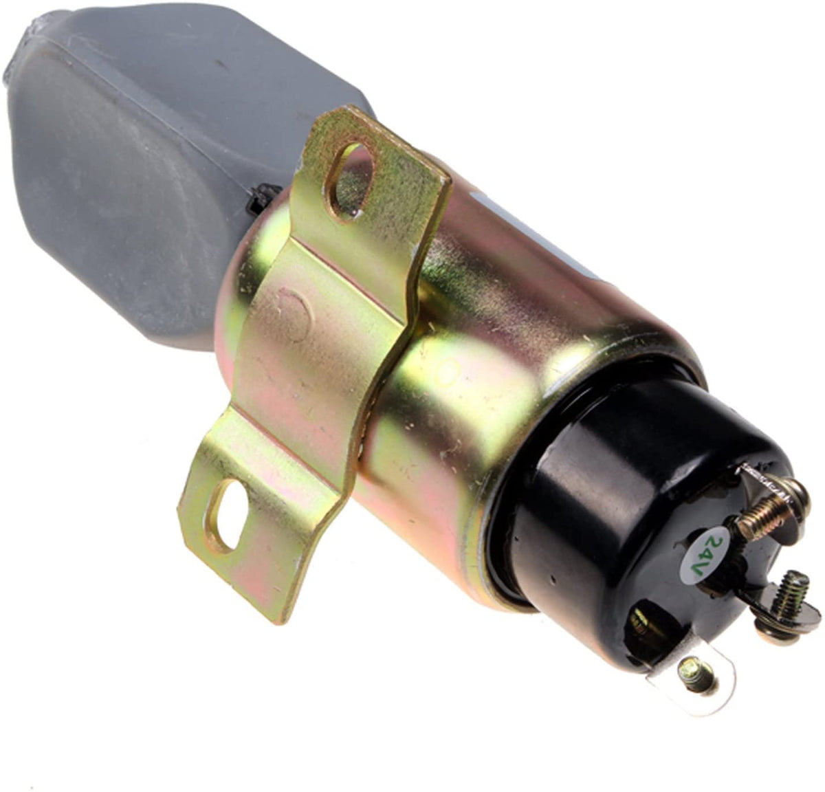 Shut Off solenoid 5I8008 24V for Excavator 307 308 311 312+ with Cat 3064 Engine - KUDUPARTS