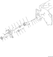 For Komatsu GS360-2 CS360-2 EG400-2 Engine SA6D140 Hydraulic Oil Pump 6211-51-1000 6211-51-1100 6211-51-1001 6211-51-1003 - KUDUPARTS